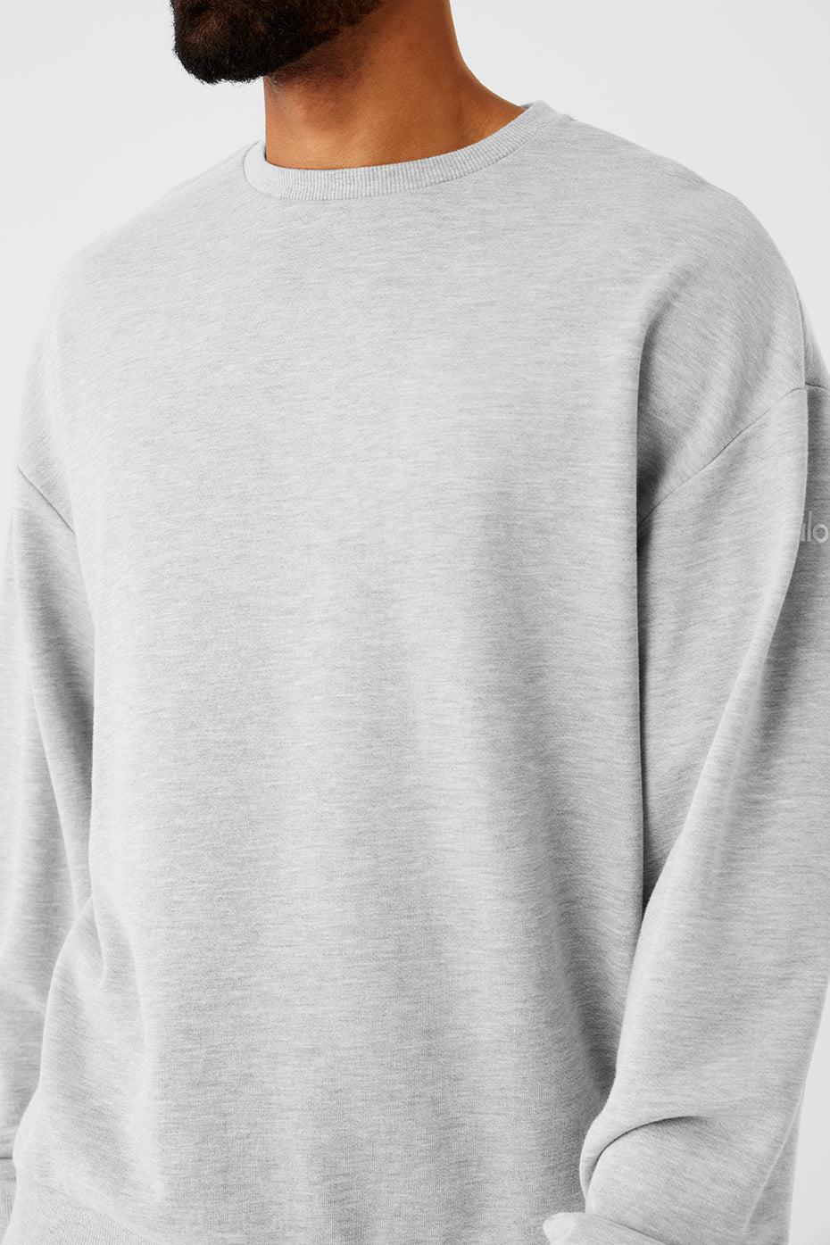 Chill Crew Neck Pullover - Athletic Heather Grey Product Image