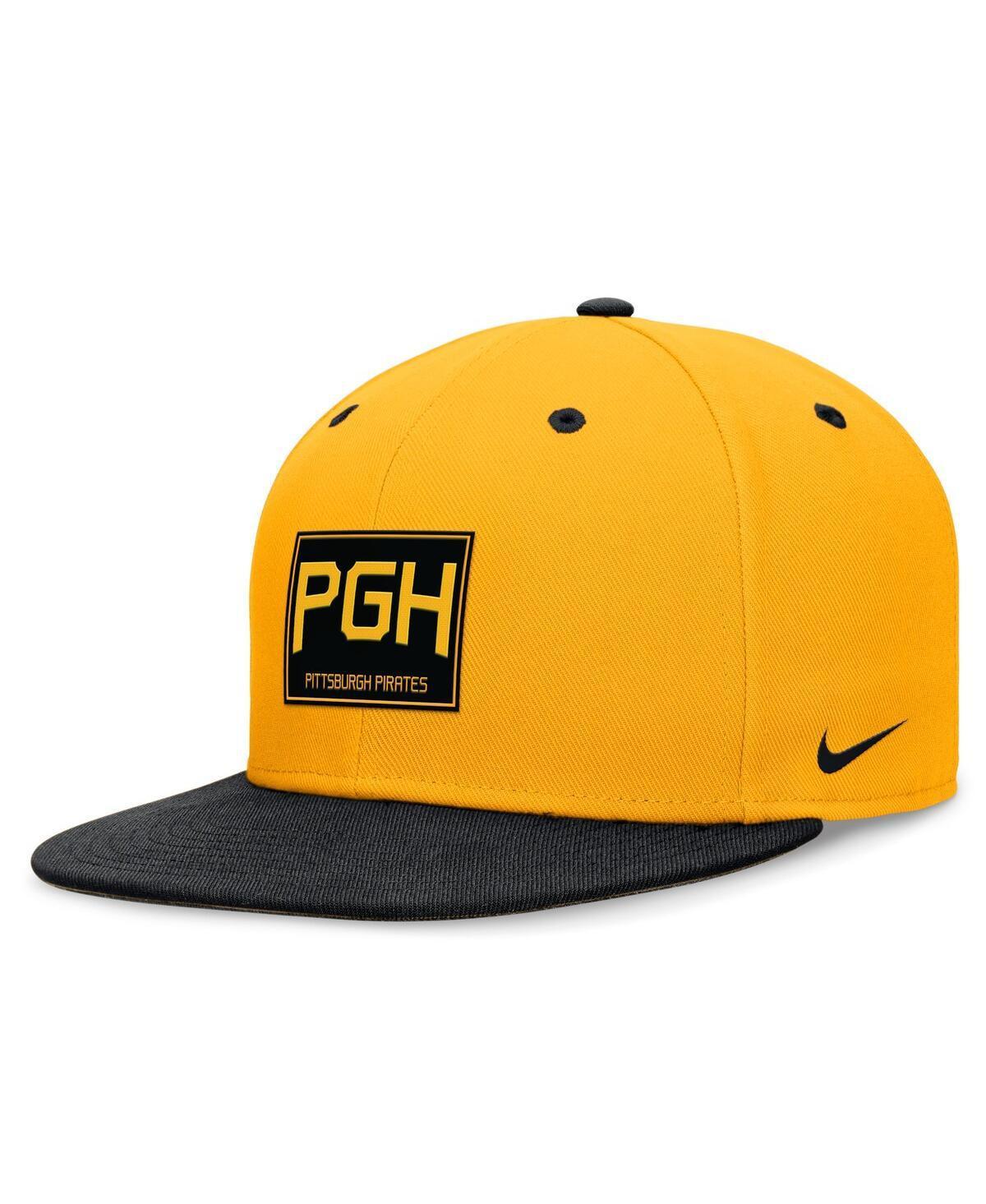 Mens Nike /Black Pittsburgh Pirates City Connect True Fitted Hat Product Image