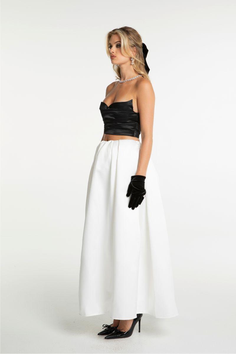 Sadie Skirt (White) Product Image