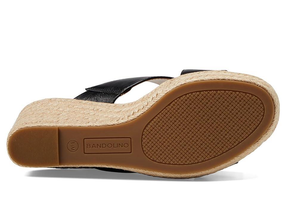 Bandolino Womens Kammie Espadrille Cross Strap Wedge Sandals Product Image