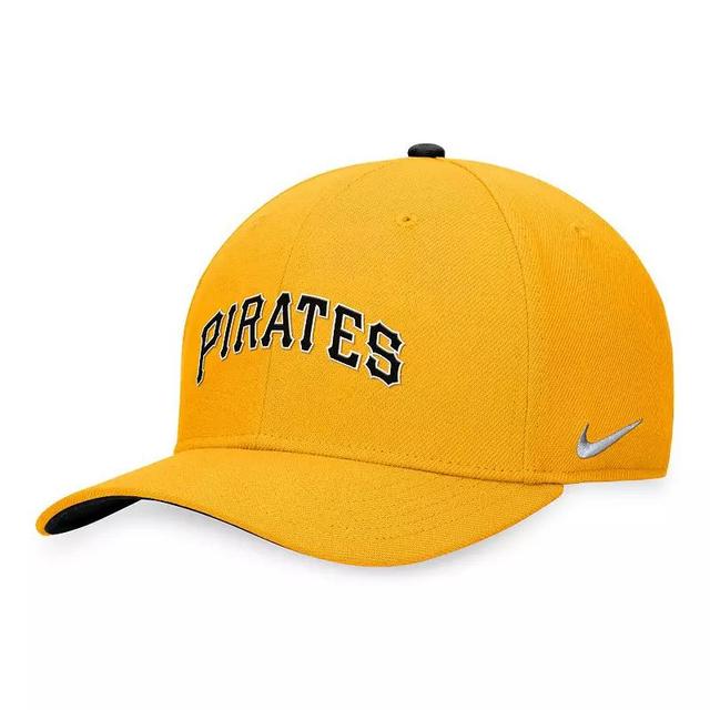 Mens Nike Pittsburgh Pirates Classic99 Swoosh Performance Flex Hat Product Image