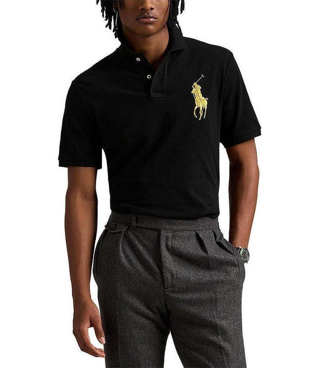 Polo Ralph Lauren Classic Fit Big Pony Mesh Short Sleeve Polo Shirt Product Image