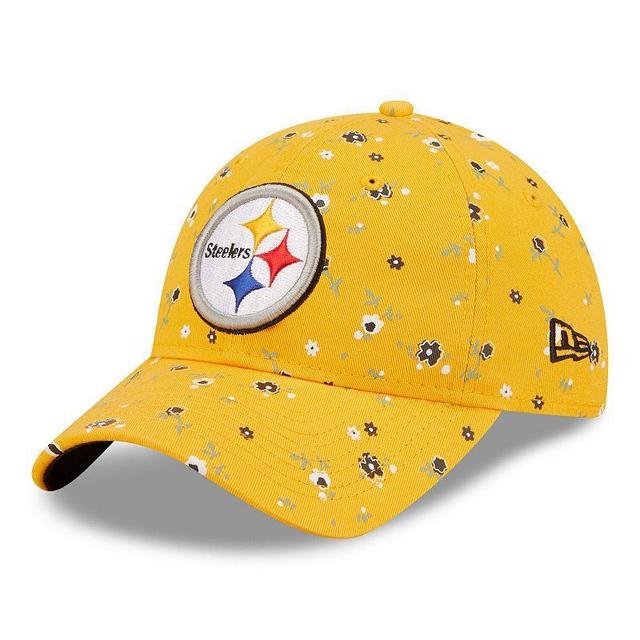 Womens New Era Pittsburgh Steelers Floral 9TWENTY Adjustable Hat Product Image