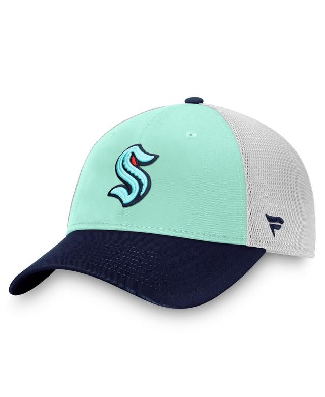 Mens Fanatics Blue Seattle Kraken Special Edition 2.0 Trucker Adjustable Hat Product Image