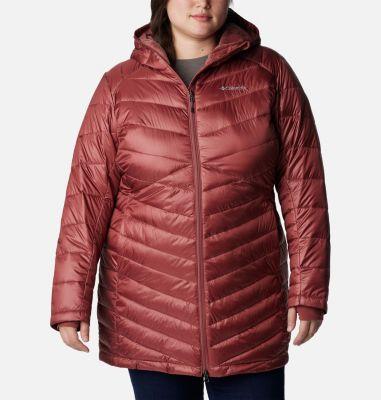 Columbia Women's Joy Peak Mid Insulated Hooded Jacket - Plus Size- Product Image