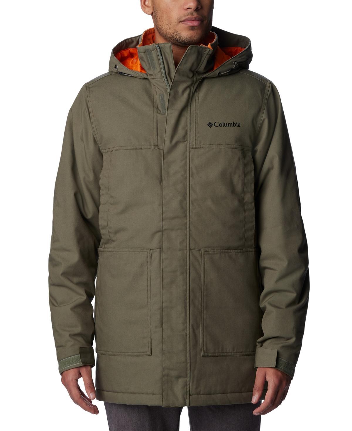 Columbia Mens Loma Vista Water-Resistant Fleece-Lined Hooded Parka Product Image