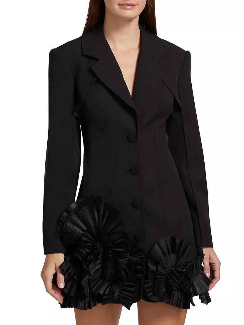 Hampstead Ruffle Blazer Minidress Product Image