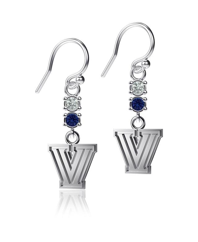 Womens Dayna Designs Villanova Wildcats Dangle Crystal Earrings Product Image