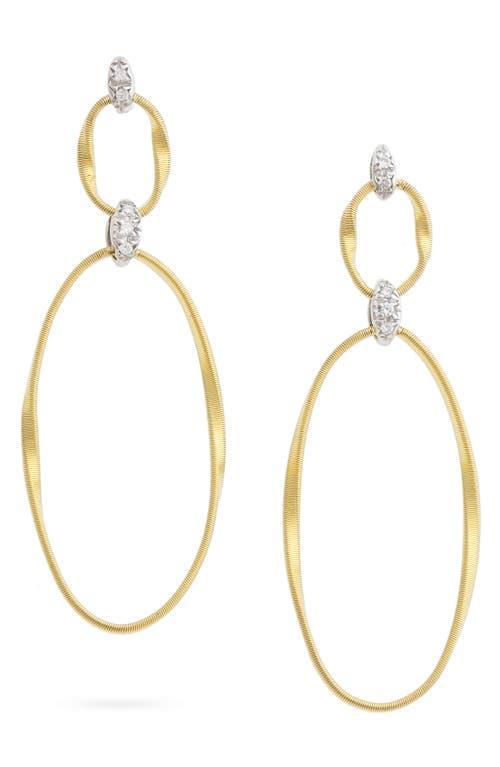 Marco Bicego Marrakech Diamond Double Hoop Earrings Product Image