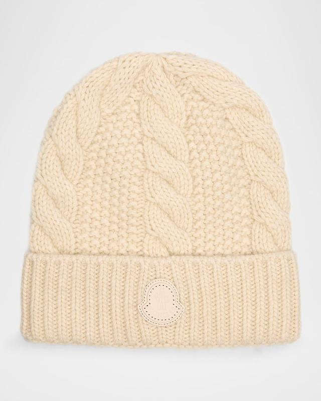 Men's Chunky Wool-Cashmere Beanie Product Image