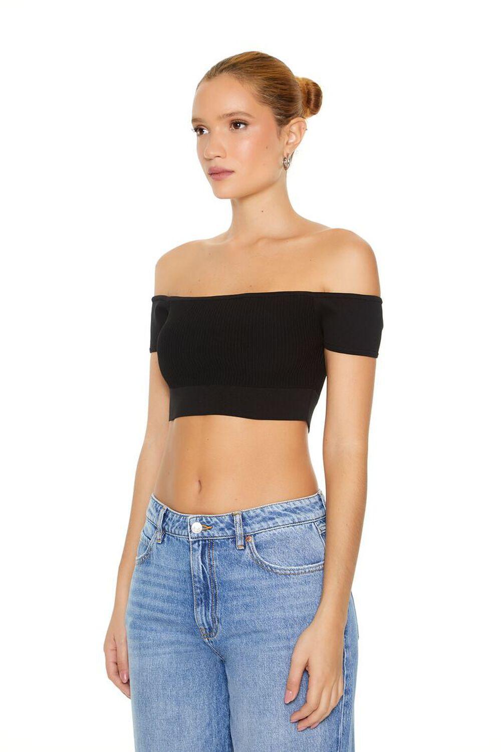 Sweater-Knit Crop Top | Forever 21 Product Image