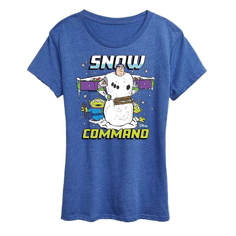 Disney / Pixars Toy Story Womens Snow Command Graphic Tee, Girls Product Image