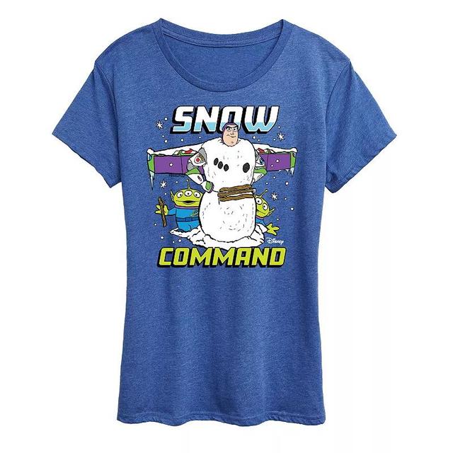 Disney / Pixars Toy Story Womens Snow Command Graphic Tee, Girls Product Image