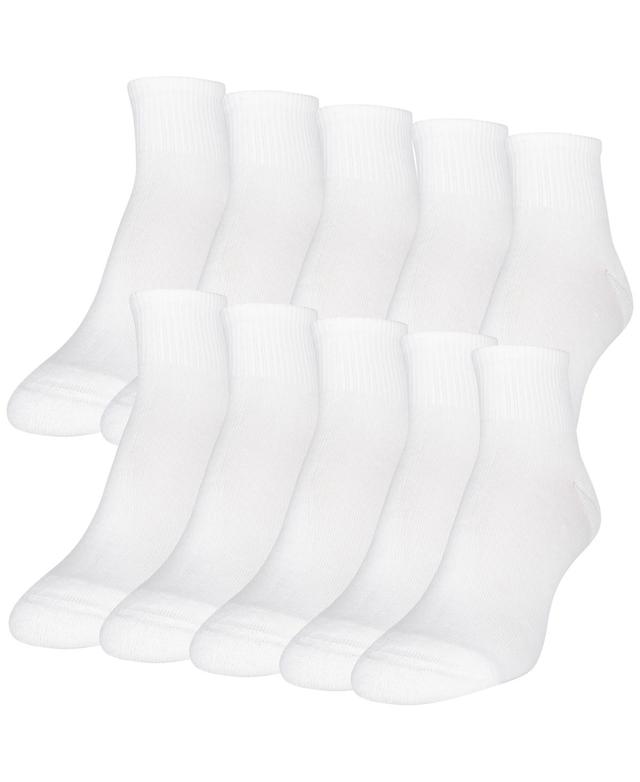 Gold Toe Womens 10-Pack Casual Cushion Heel And Toe Ankle Socks Product Image