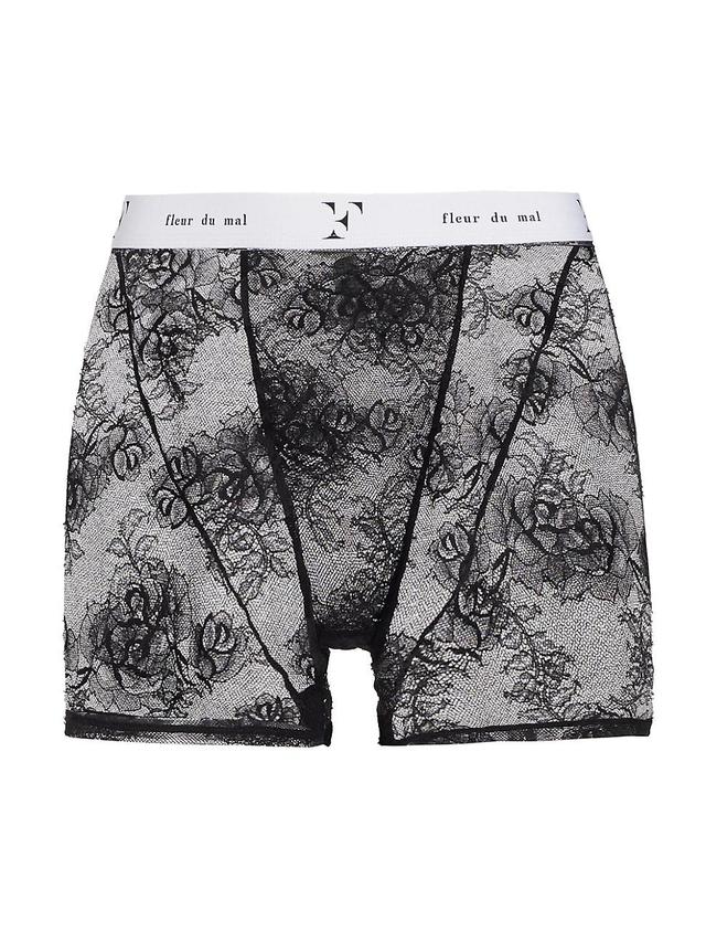 Womens Bouquet Lace Boxers Product Image