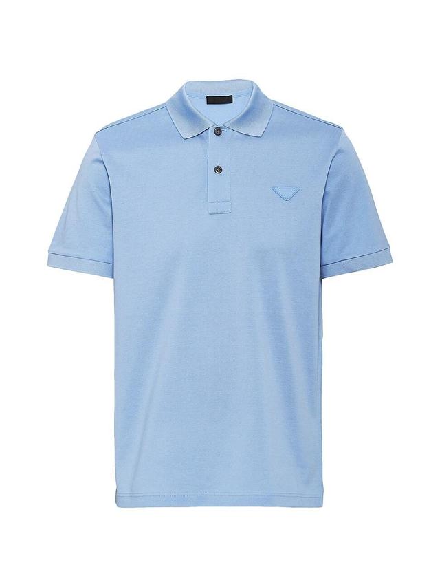 Mens Piqu Polo Shirt Product Image