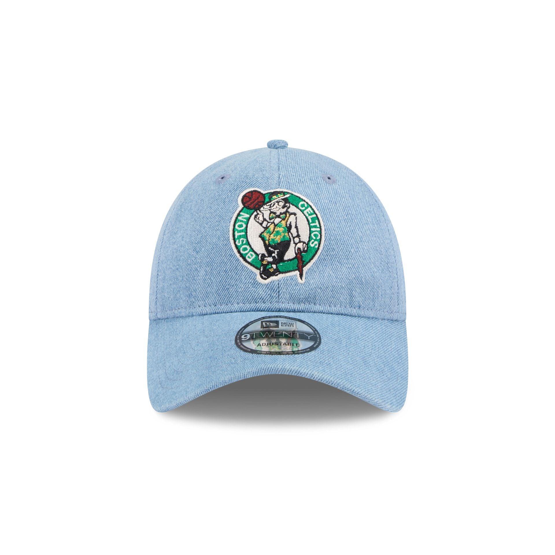 Boston Celtics Washed Denim 9TWENTY Adjustable Hat Male Product Image