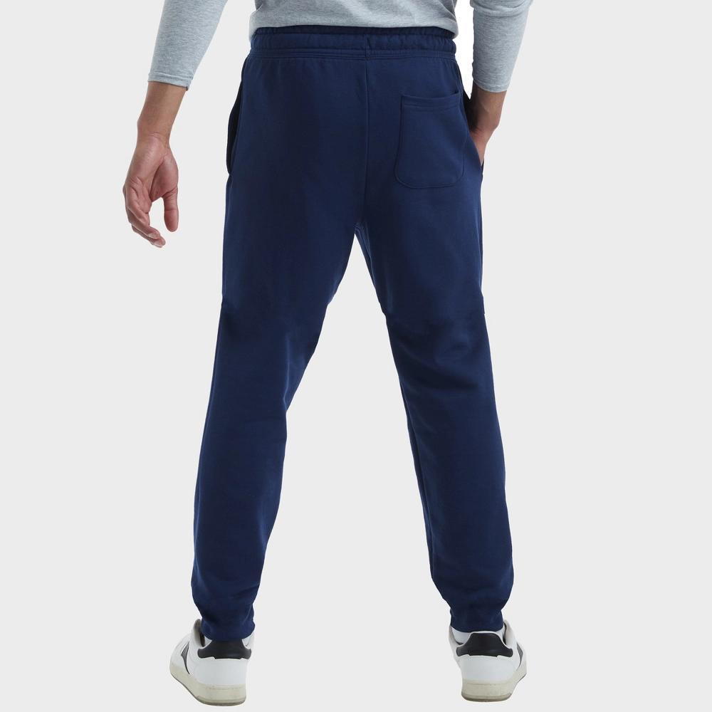 Hanes EcoSmart Men's Fleece Jogger Pants with Pockets, 30.5" Navy M Product Image