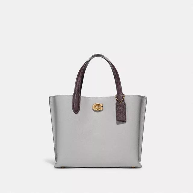 Willow Tote Bag 24 In Colorblock With Signature Canvas Interior Product Image