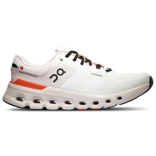 On Mens Cloudrunner 2 - Running Shoes Sand/Orange/White Product Image