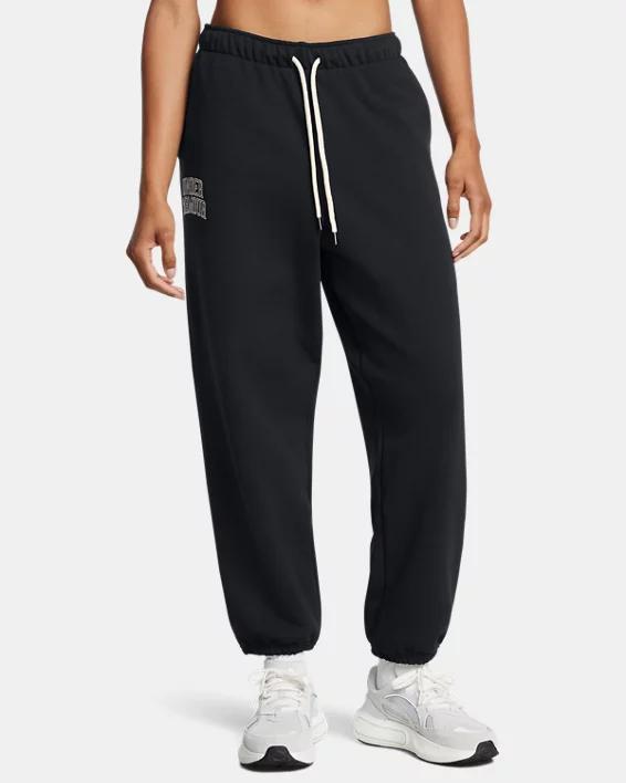 Womens UA Icon Heavyweight Terry Oversized Pants Product Image