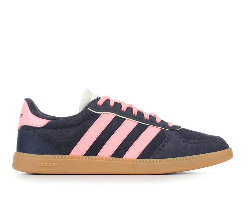 Women's Adidas Breaknet Suede Sneakers Product Image