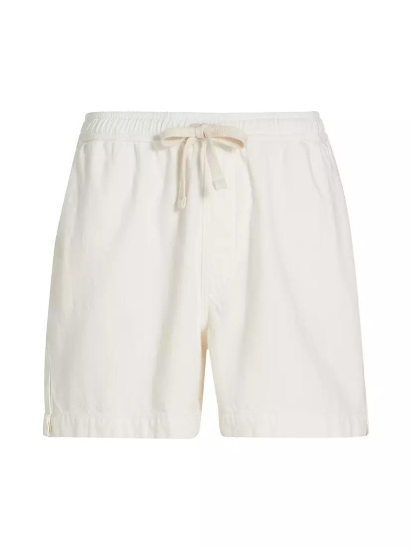 Textured Terry Drawstring Shorts Product Image