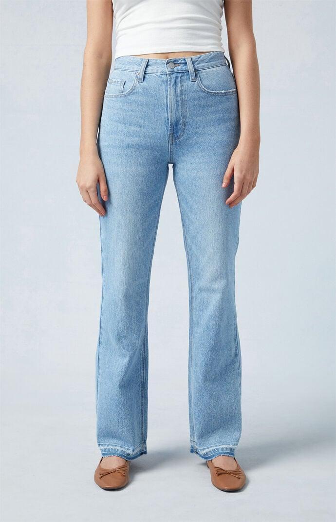 PacSun Womens Eco Light Stretch High Waisted Bootcut Jeans Product Image