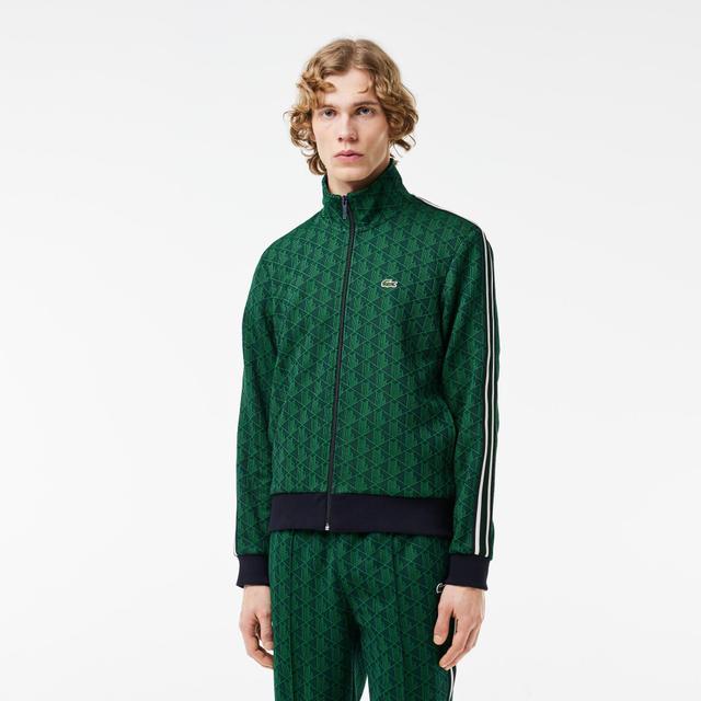 Paris Zip-Up Jacquard Track Jacket Product Image