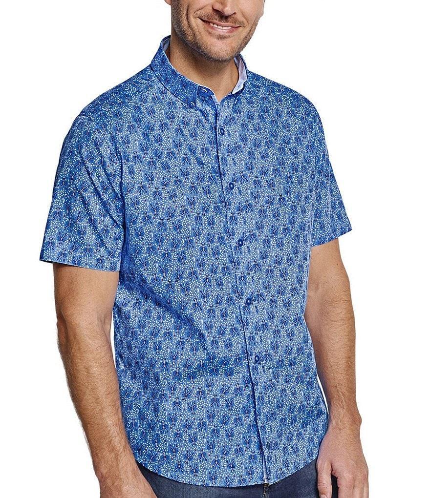 Johnston & Murphy Family Matching Lobster Print Short Sleeve Woven Shirt Product Image