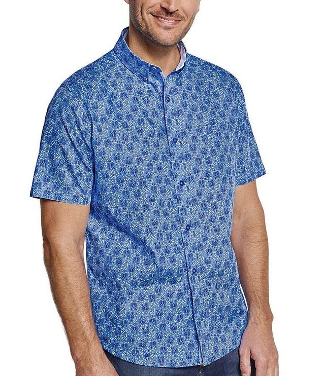 Johnston & Murphy Family Matching Lobster Print Short Sleeve Woven Shirt Product Image