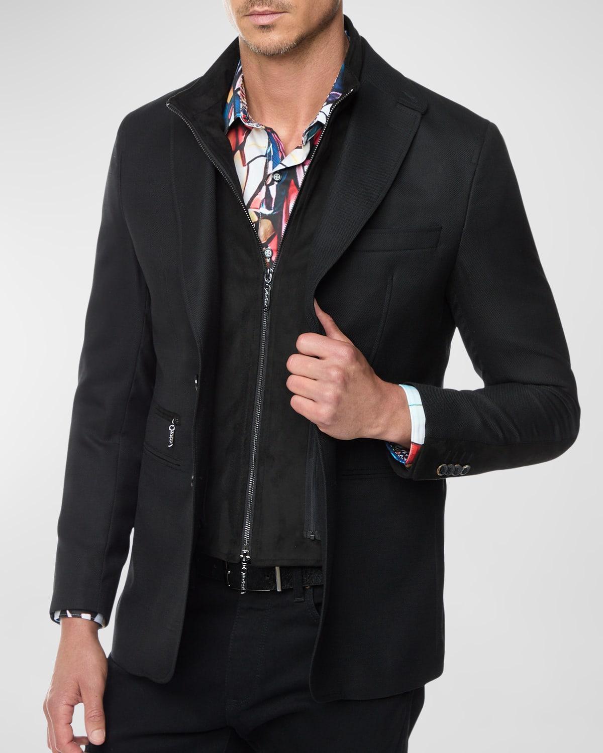 Mens Jetset Sport Coat with Removable Vest Product Image