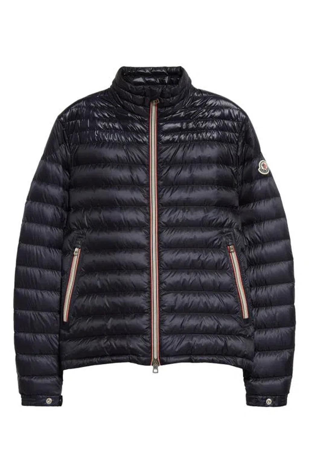 MONCLER Daniel Quilted Down Jacket In Navy Product Image