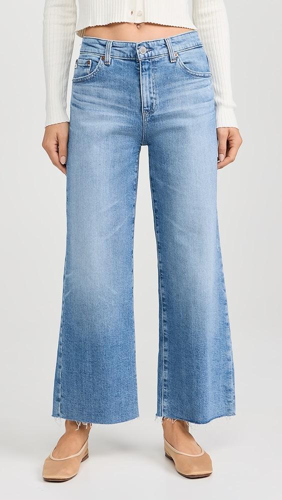 AG Saige Wide Leg Crop Jeans | Shopbop Product Image