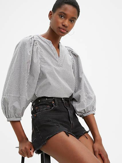 Levi's Original Fit High Rise Women's Shorts Product Image