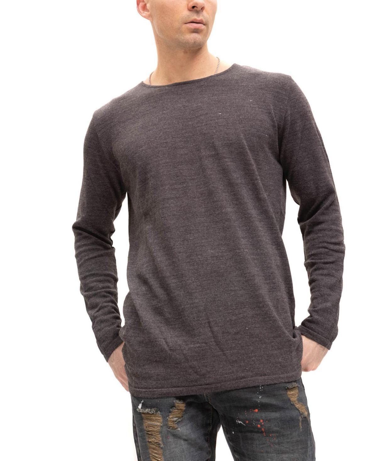 Ron Tomson Mens Modern Double Distorted Sweater Product Image