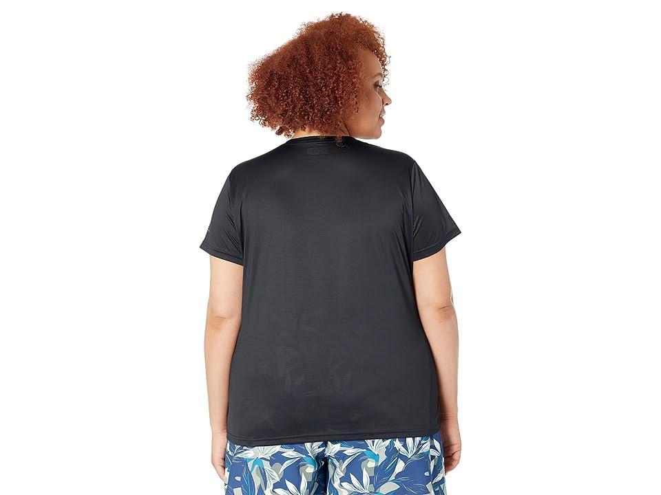 Columbia Women's Columbia Hike Short Sleeve V Neck Shirt - Plus Size- Product Image