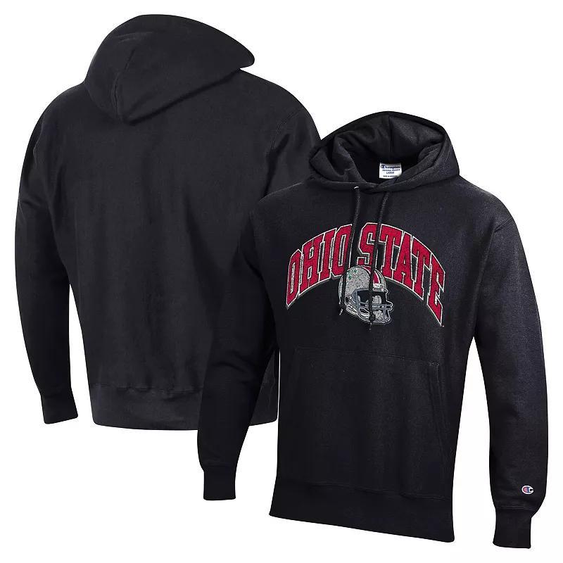 Mens Champion Ohio State Buckeyes Vault Late Night Reverse Weave Pullover Hoodie Product Image