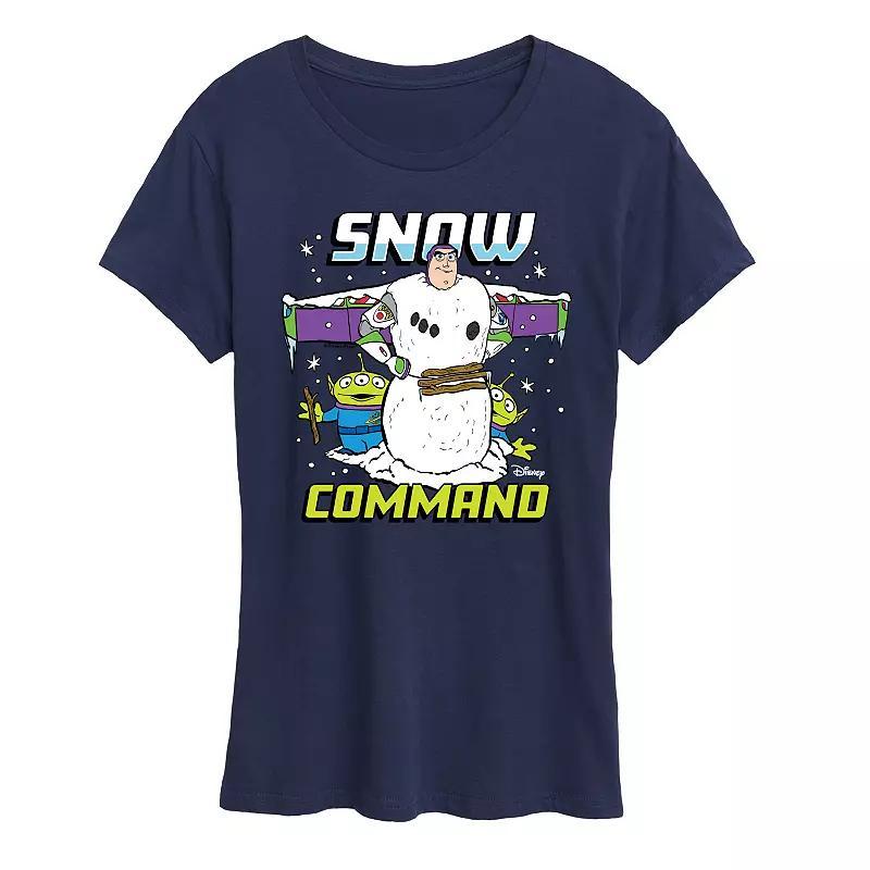 Disney / Pixars Toy Story Womens Snow Command Graphic Tee, Girls Product Image