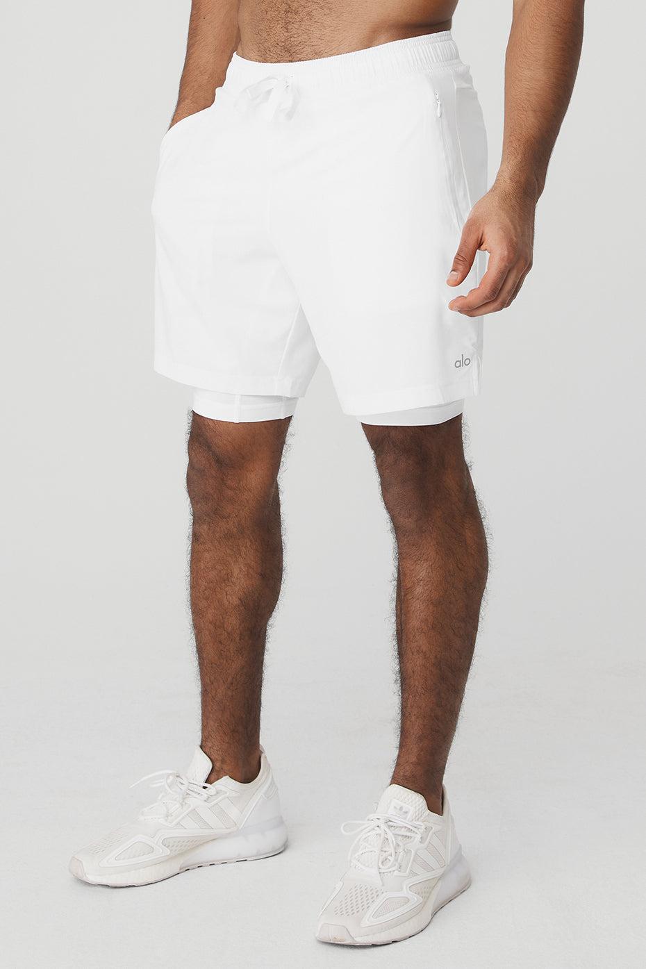 Mens 7 Unity 2-in-1 Fleece Shorts Product Image