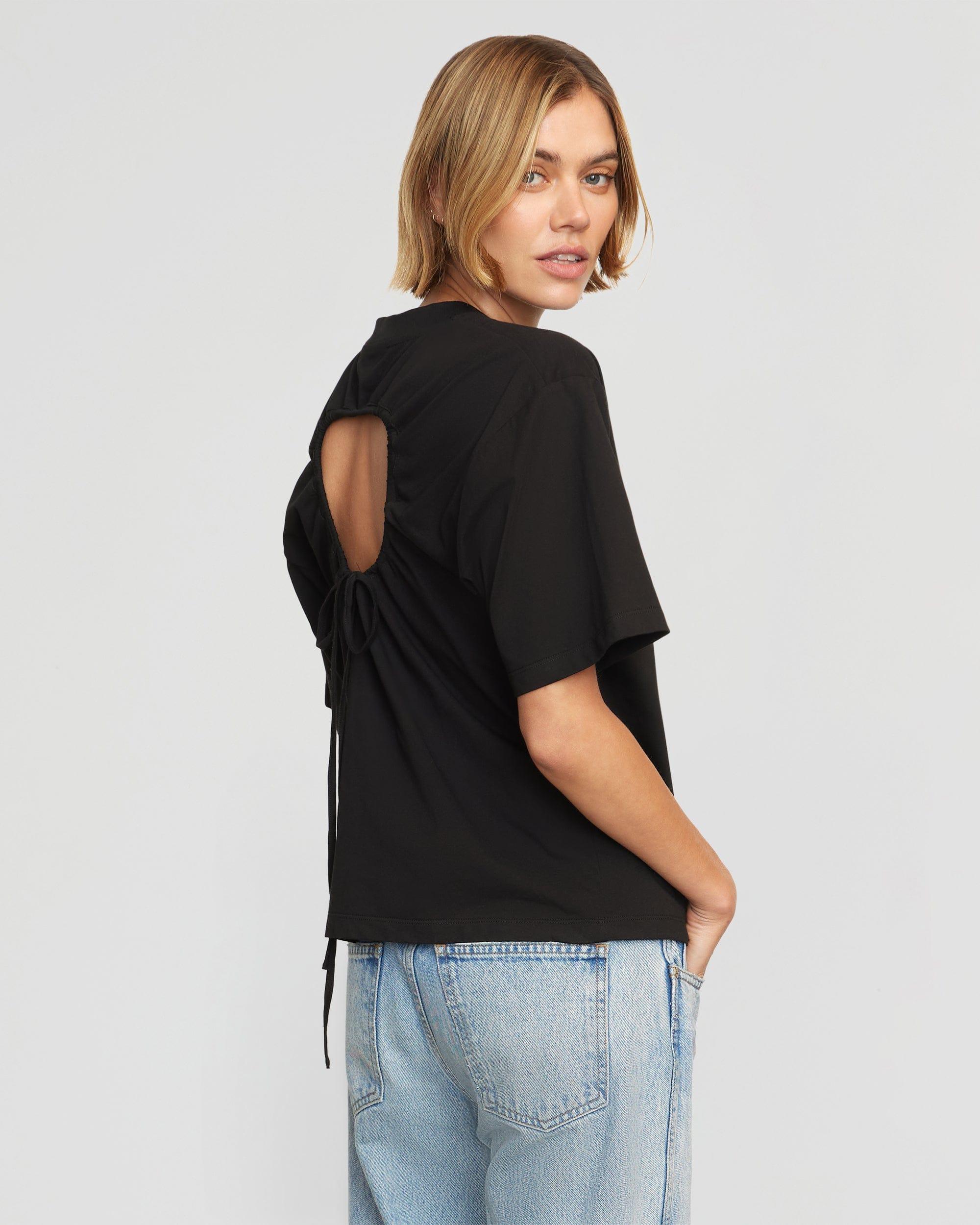 Tommie Relaxed Open-Back Tee Product Image