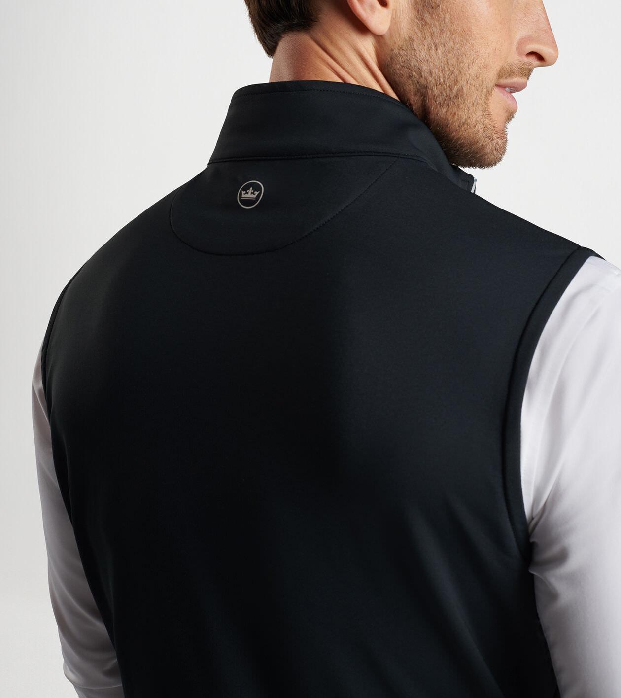 Galway Stretch Loop Terry Quarter-Zip Vest Product Image