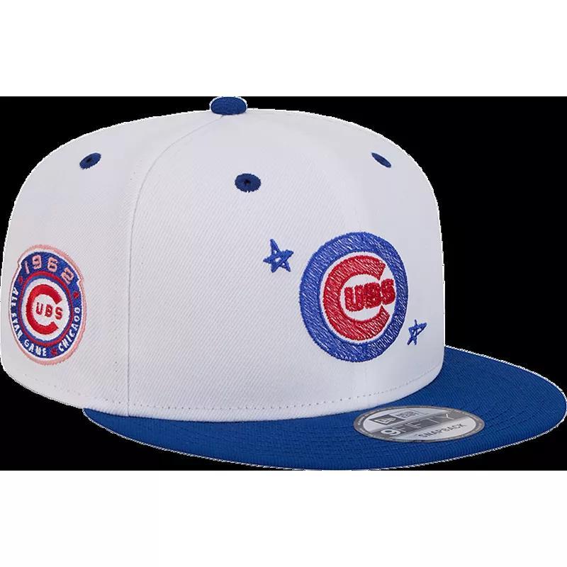 Mens New Era Chicago Cubs Official Doodles 9FIFTY Snapback Hat Product Image