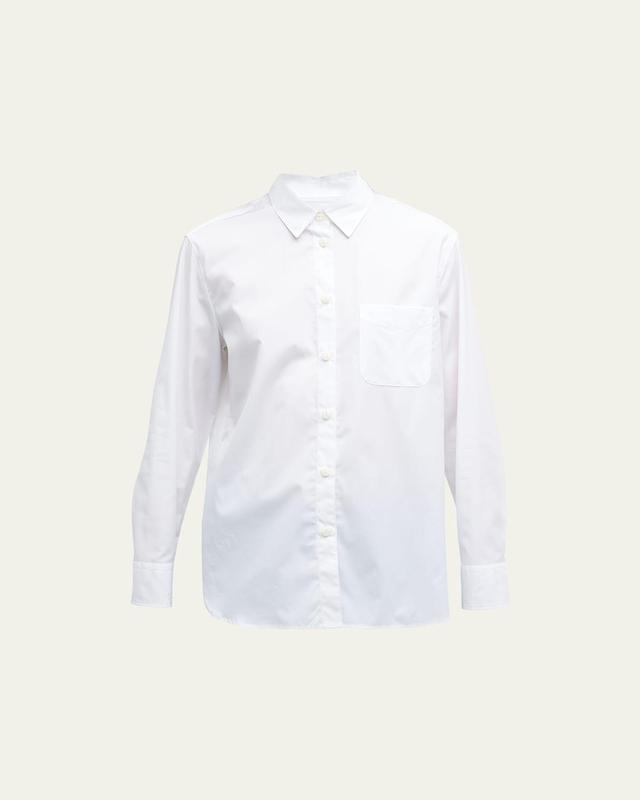 Womens Maxine Cotton Button-Front Shirt Product Image