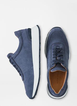 Peter Millar Mens Wayfare Runner | Color: Navy | Size: 8 Product Image