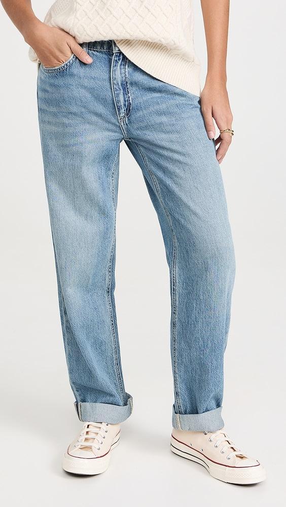 rag & bone Featherweight Dre Low Rise Baggy Jeans | Shopbop Product Image