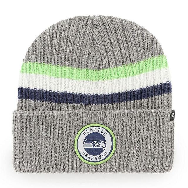 Mens 47 Gray Seattle Seahawks Highline Cuffed Knit Hat Product Image