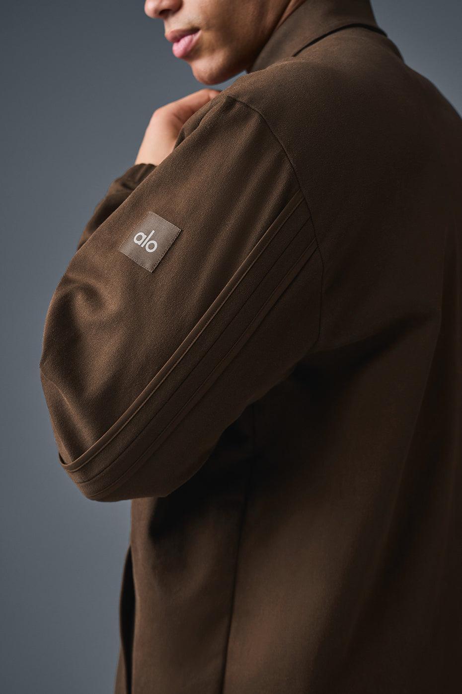 Edition Sueded Jacket - Espresso Male Product Image