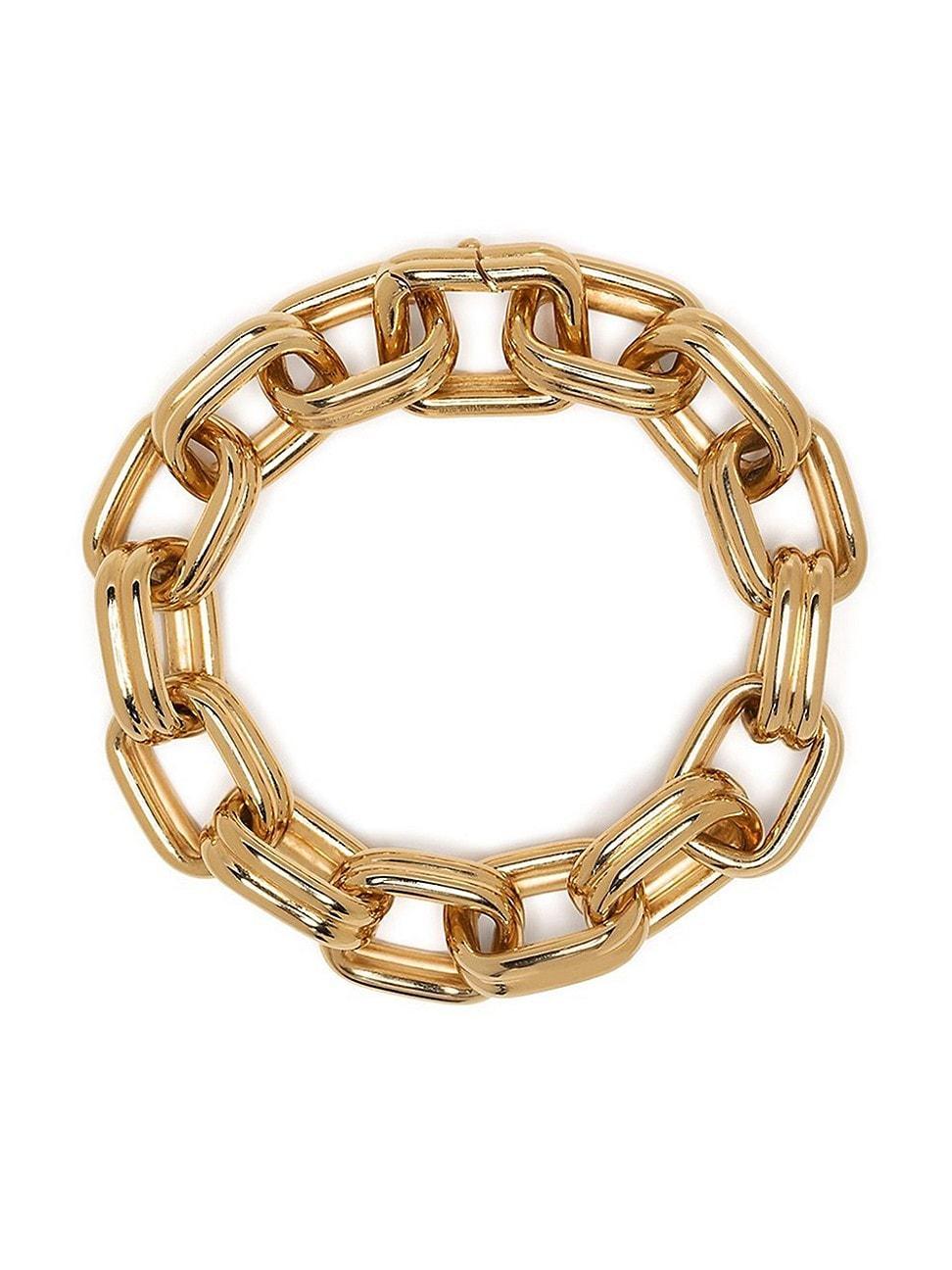 Womens Toy 18K-Gold-Plated Chain Bracelet Product Image