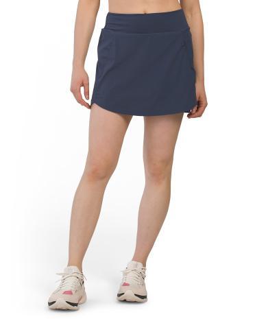 Fine Stretch Woven Skort For Women product image